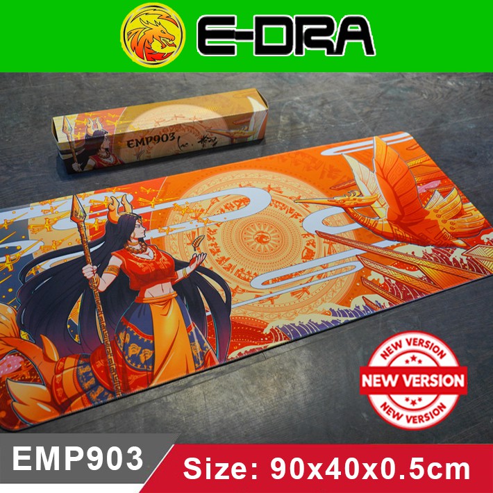 Lót chuột Edra EMP03 Lạc Hồng lớn cực dày 5mm ♥️Freeship♥️ Miếng lót chuột chơi game gaming big size lớn E-Dra EMP03