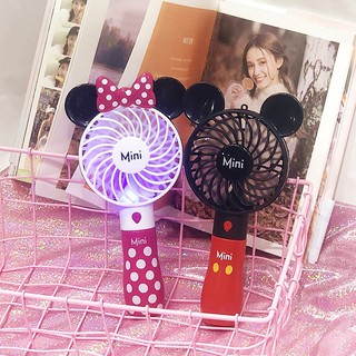 QUẠT MINI CẦM TAY HÌNH CHUỘT MS003