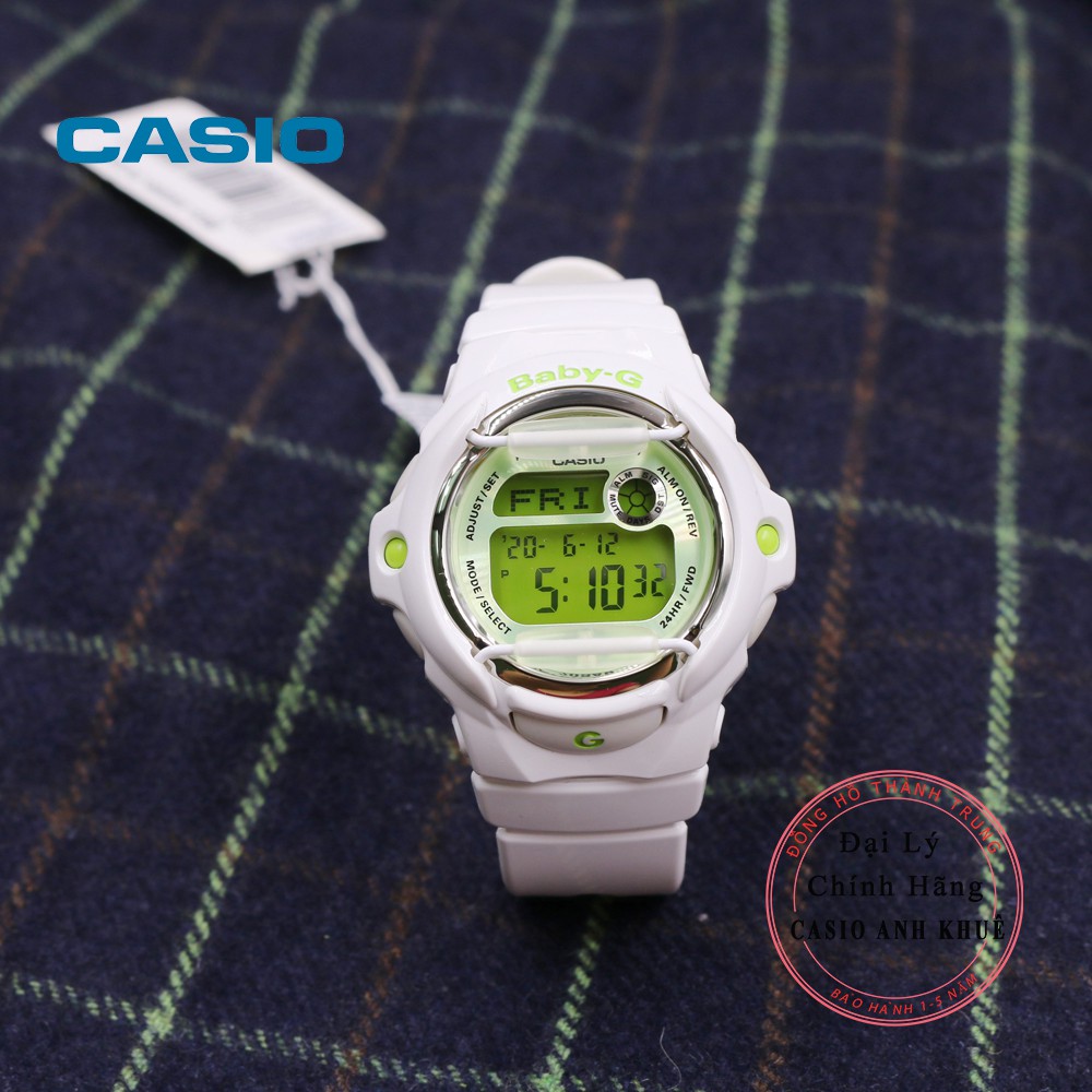 Đồng hồ nữ điện tử Casio BabyG BG-169R-7CDR dây nhựa