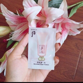 Sữa rửa mặt Whoo hồng