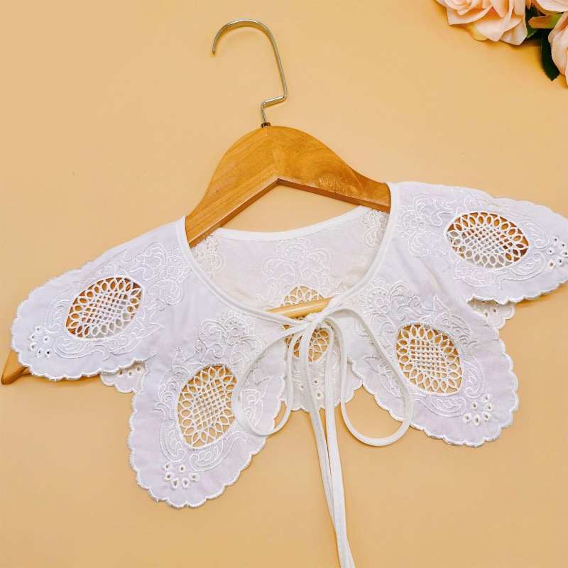 Khăn Choàng Ren Hoa Hướng Dương Đa Năng Che Nắng Có Thể Tháo Rời Cho Búp Bê Nữ