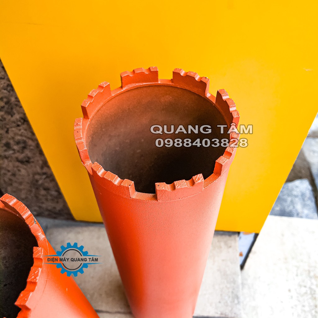 Mũi Khoan Rút Lõi Bê Tông phi từ 76 - 83 - 89 - 96 mm x 350mm QUATA [Chính Hãng]