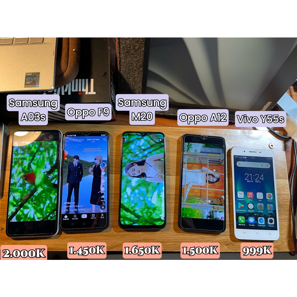 Điện thoại Android cũ giá rẻ cho sinh viiên