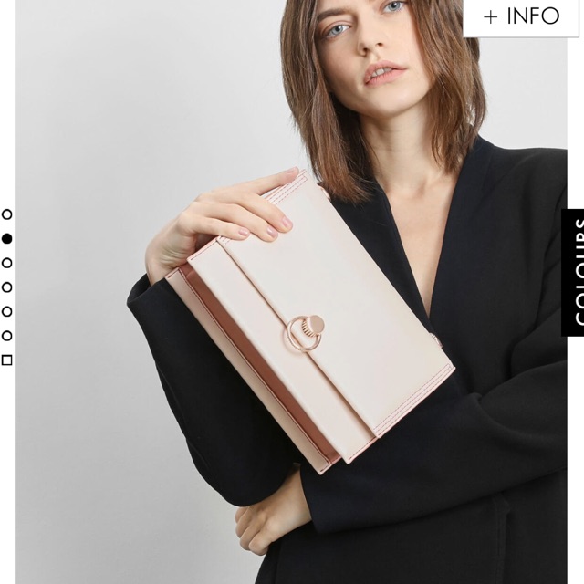 Túi cnk màu light pink size lớn