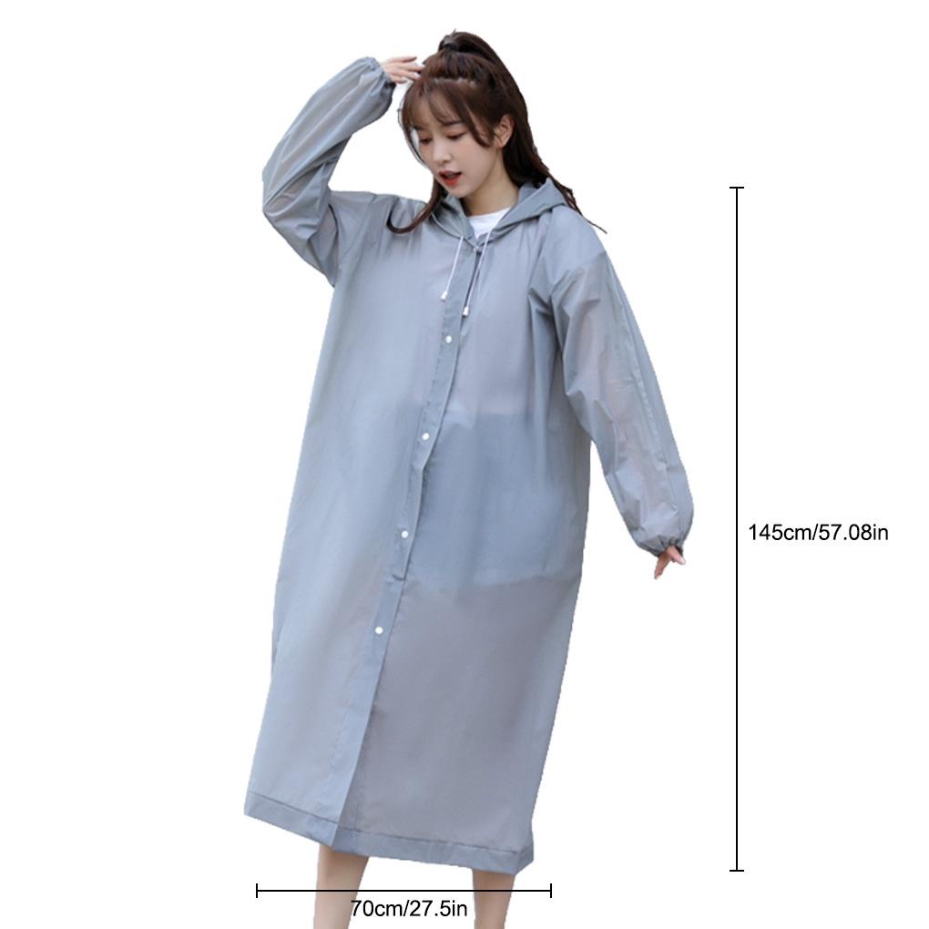 Áo Mưa 150-185cm Chống Thấm Nước Có Thể Tái Sử Dụng Tiện Lợi