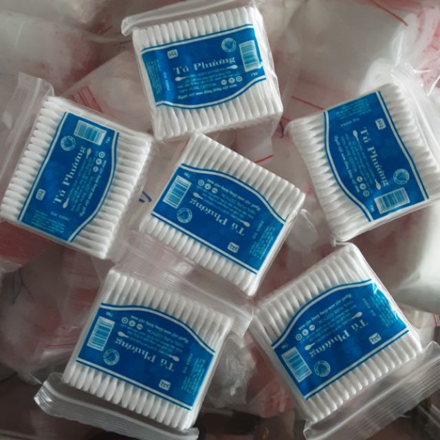 Tăm Bông Người Lớn Tú Phương Loại Gói To( 90 Que/ Gói)