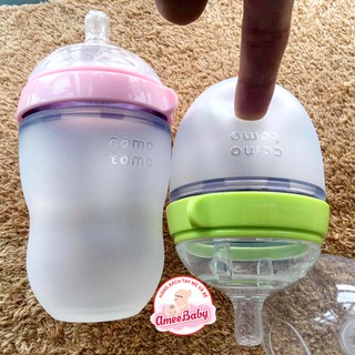 [‪CHÍNH HÃNG 100%] Bình Sữa Comotomo Cho Bé - 150ml/250ml -Silicone Siêu Mềm - Hàn Quốc‬‬