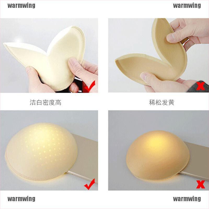 Miếng Mút Nâng Ngực Hình Tam Giác Tháo Rời Được Tiện Lợi Dành Cho Bikini