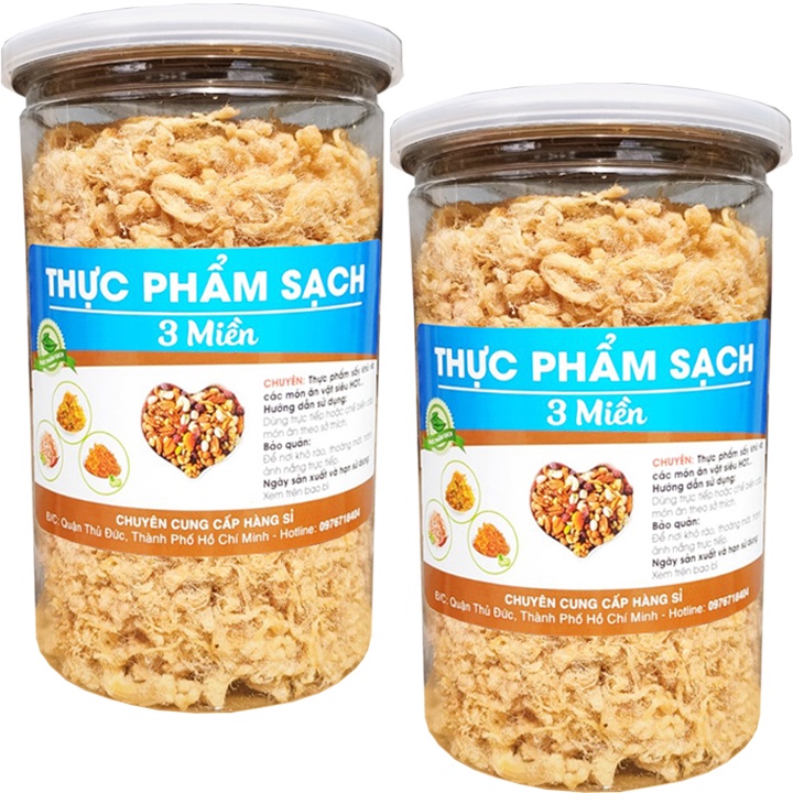 250g chà bông heo loại thượng hạng đảm bảo an toàn thực phẩm hiệu TPS