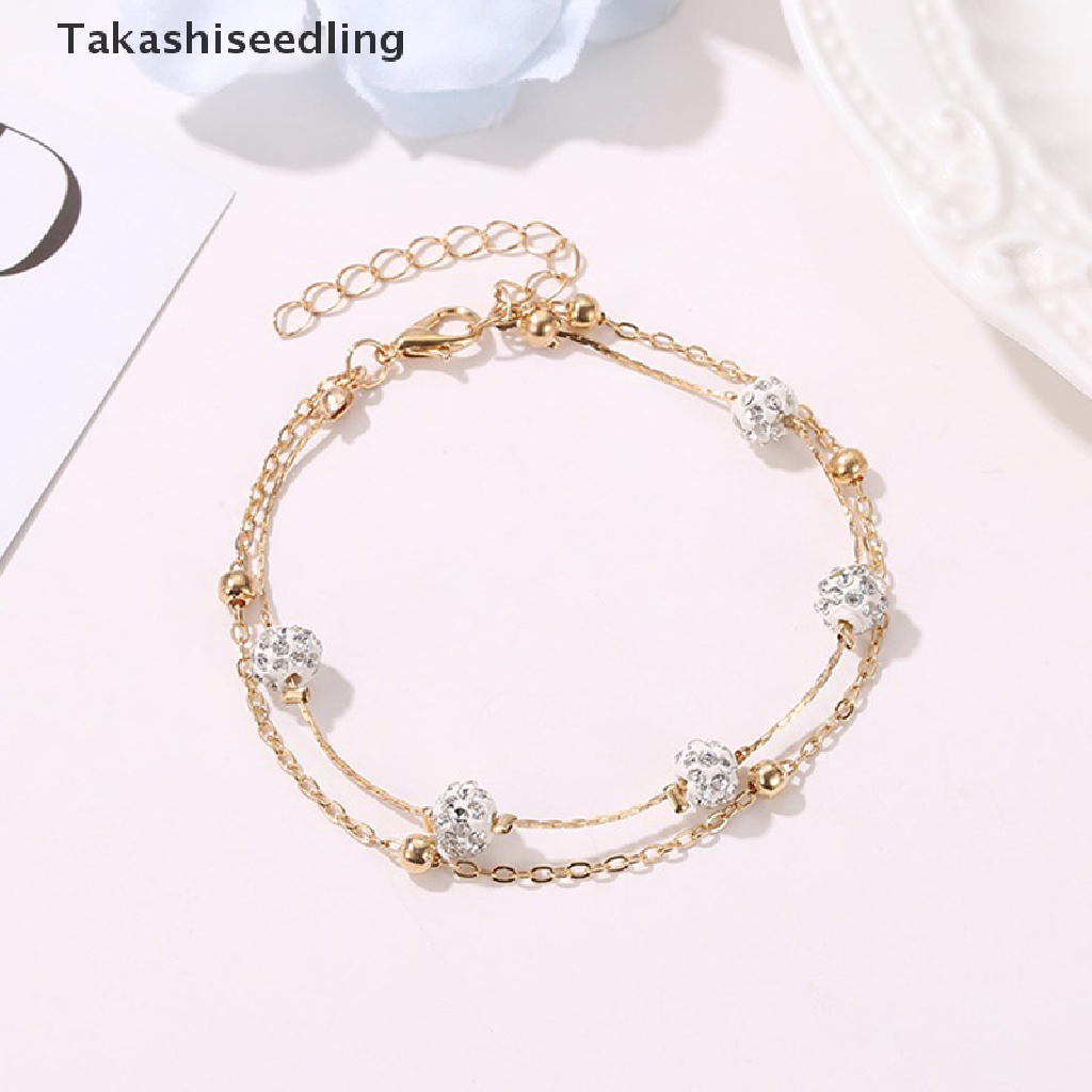 Set 2 Vòng Đeo Chân Thời Trang Đi Biển Mùa Hè Cho Nữ