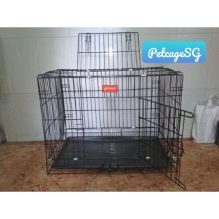Chuồng Chó Mèo sơn tĩnh điện, Lồng chó mèo size 80 50 55 loại dày