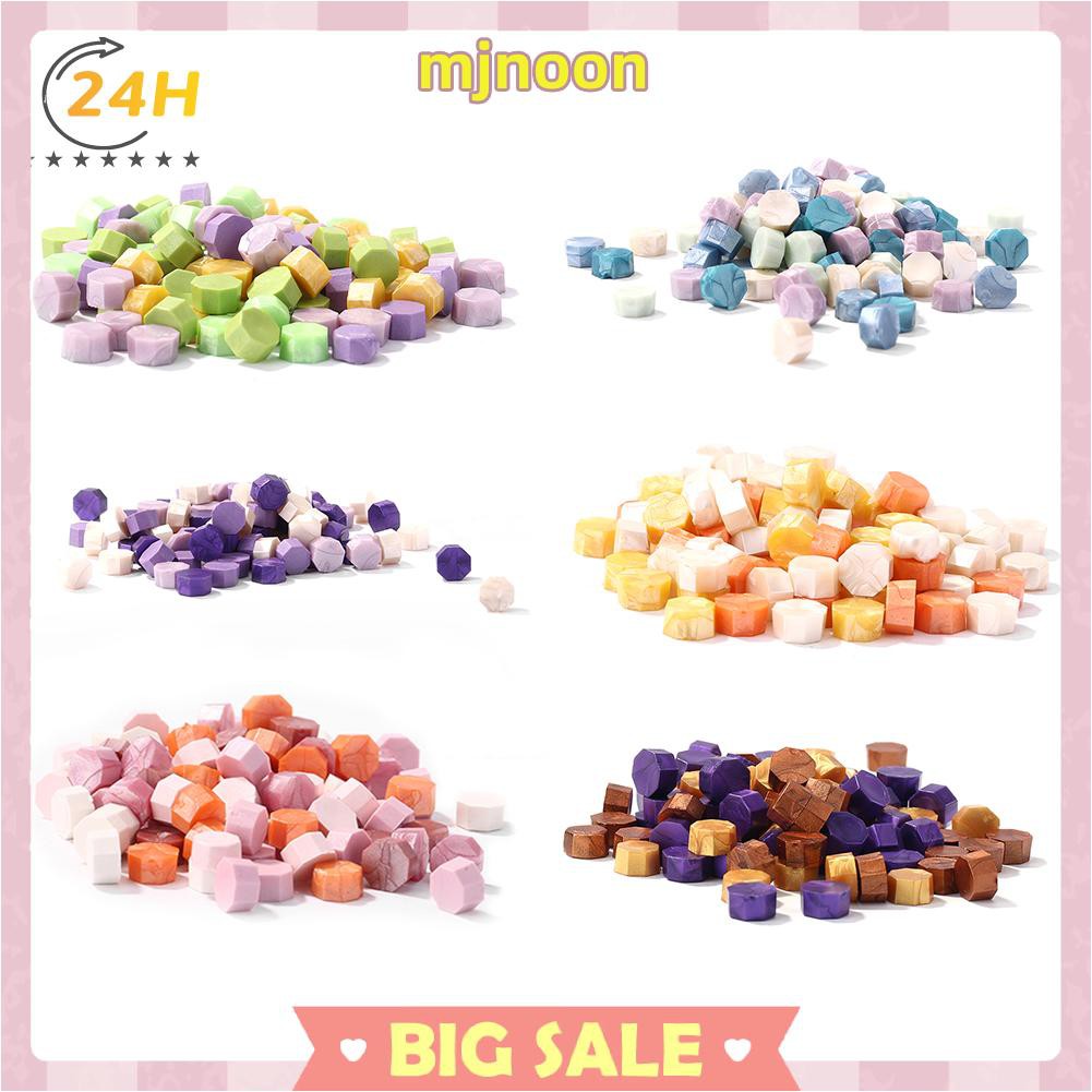 Set 100 Con Dấu Sáp Niêm Phong Dùng Trang Trí Thiệp / Quà Tặng Diy