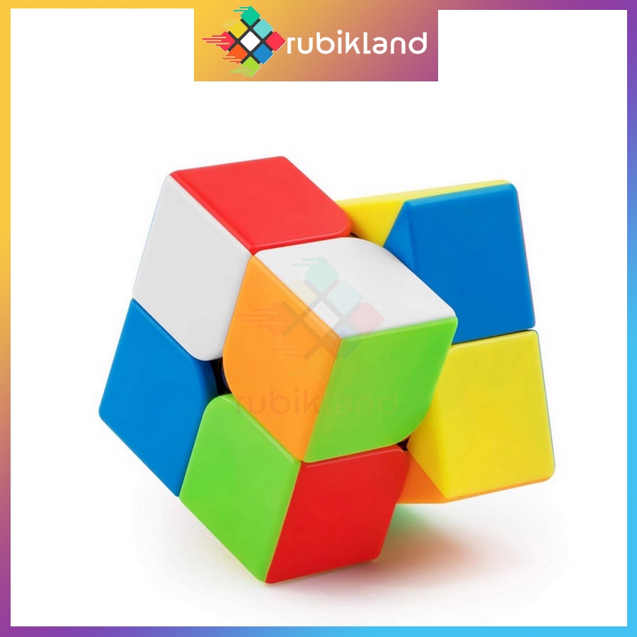 Rubik 2x2 YJ MGC 2x2 Có Nam Châm Stickerless Rubic Không Viền 2 Tầng Đồ Chơi Trí Tuệ Trẻ Em