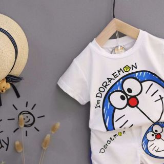 Freeship50k_Bộ DORAEMON thần thánh cho bé 8-18kg (có video)