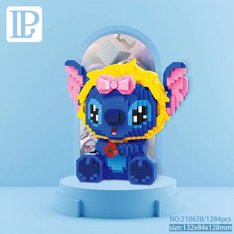 Đồ Chơi Lắp Ráp Mô Hình Stitch Dễ Thương Cho Trẻ Em