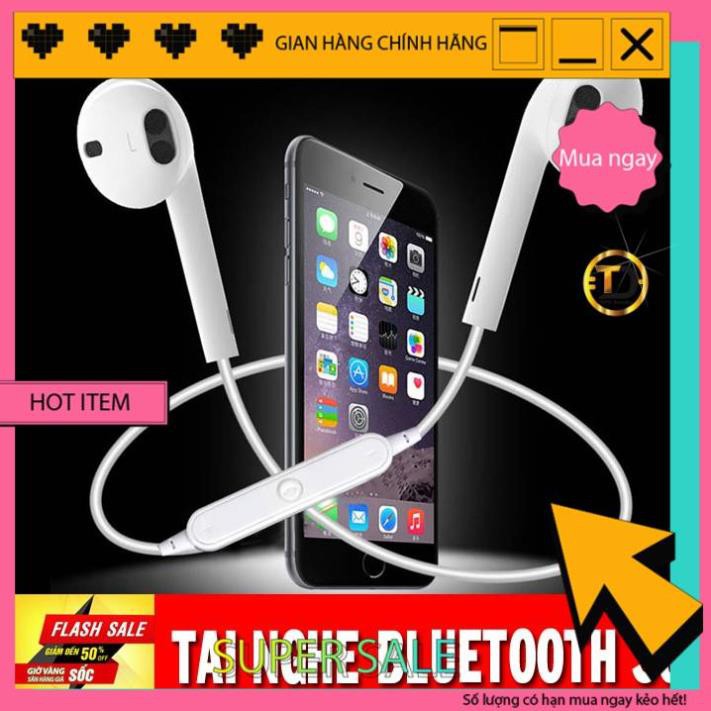 ( FREESHIP 99K ) Tai nghe thể thao bluetooth nhét tai không dây S680 Bảo Hành 6 tháng