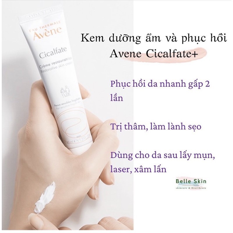 Kem tái tạo hồi phục da Avene Cicalfate Repair Cream 40ml