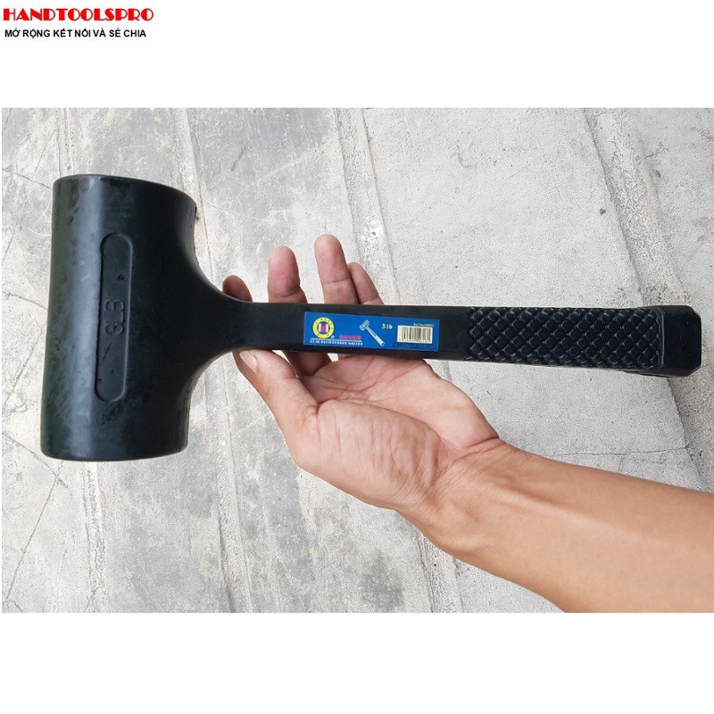2700g Búa cao su giảm chấn động 6lb G0003-6 C-MART