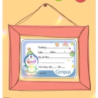 Nhãn Vở Campus NT-D5A-12 Doraemon