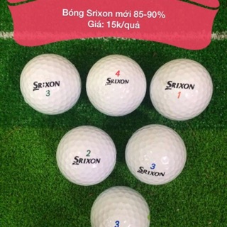 Combo 10 bóng golf Srixon mới 90%