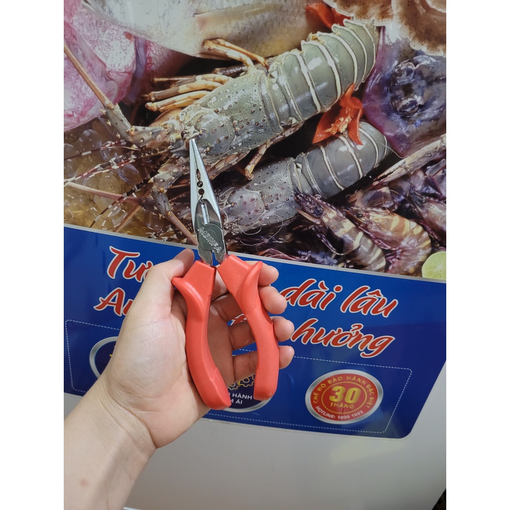 Kìm nhọn đa năng MEINFA VNXK mạ không gỉ 6inch