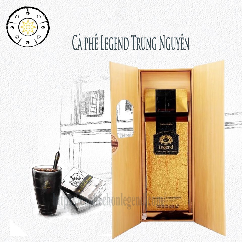 [Mã GROSALE2703 giảm 8% đơn 250K] Cà Phê Chồn Legend Trung Nguyên - 225gr | BigBuy360 - bigbuy360.vn