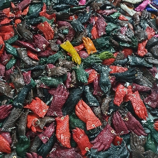 Móc Khóa Bàn Chân Cá Sấu