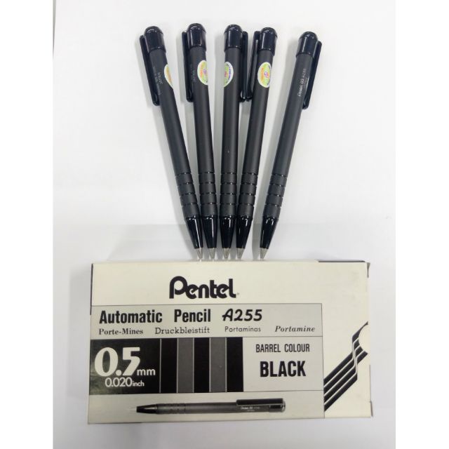 Bút chì kim Pentel A255 nét 0.5mm (hàng chính hãng)