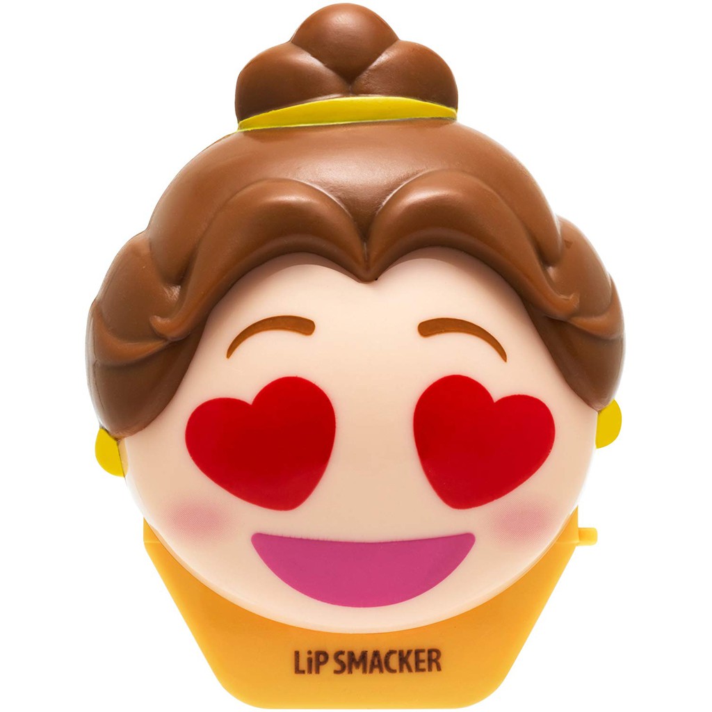 [Có sẵn] Son Disney Người đẹp và quái vật Belle -  Lip Smacker Disney Emoji Lip Balm (Chính hãng Mỹ)