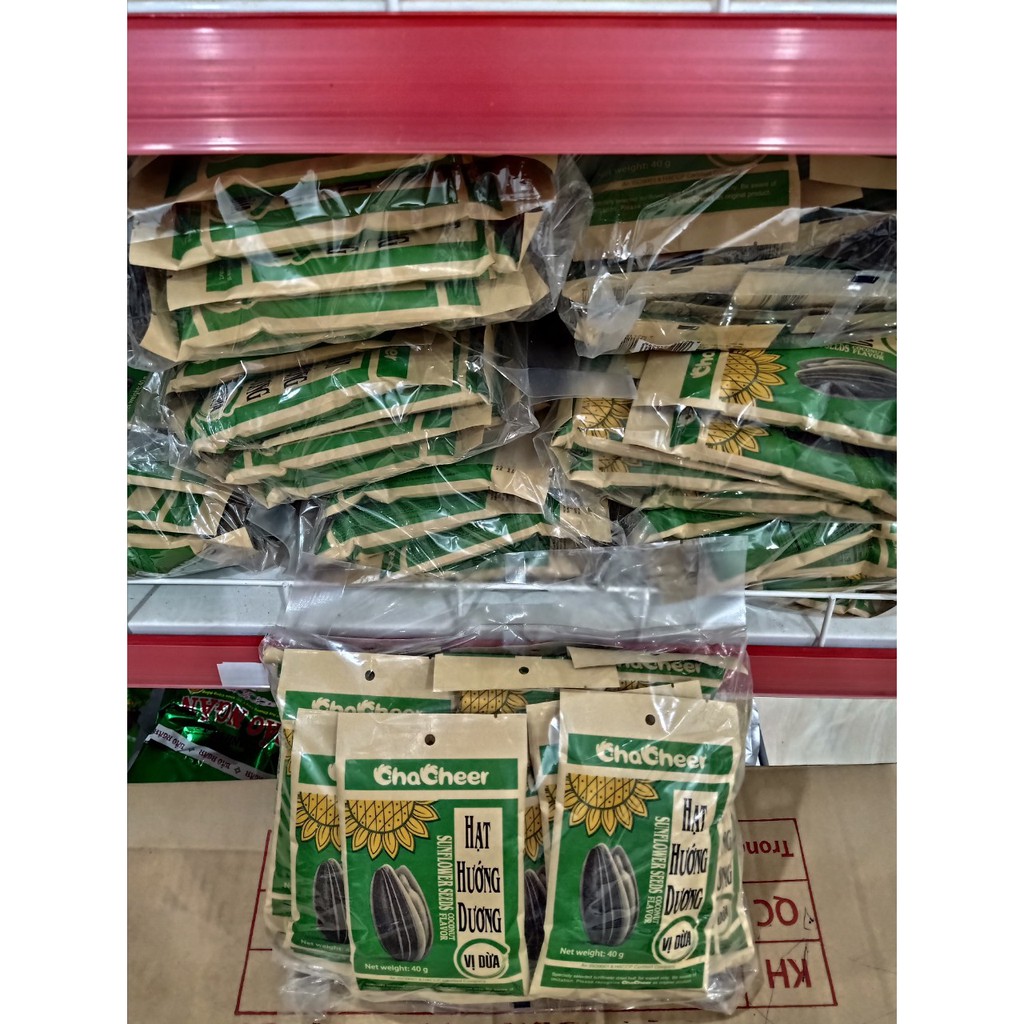 Hướng Dương Dừa Hướng dương vị dừa Chacheer 1 thùng 10 xấp 200 gói