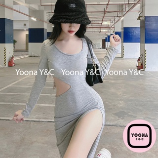 Đầm td khoét eo xẻ 3294 – freesize thiết kế sexy cá tính thích hợp đi chơi đi quẩy