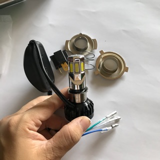 Đèn pha led rtd 6 tim m02e ac dc 25w chính hãng