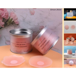 Miếng dán ngực sillicon hộp 5 cặp 10 miếng dán ngực