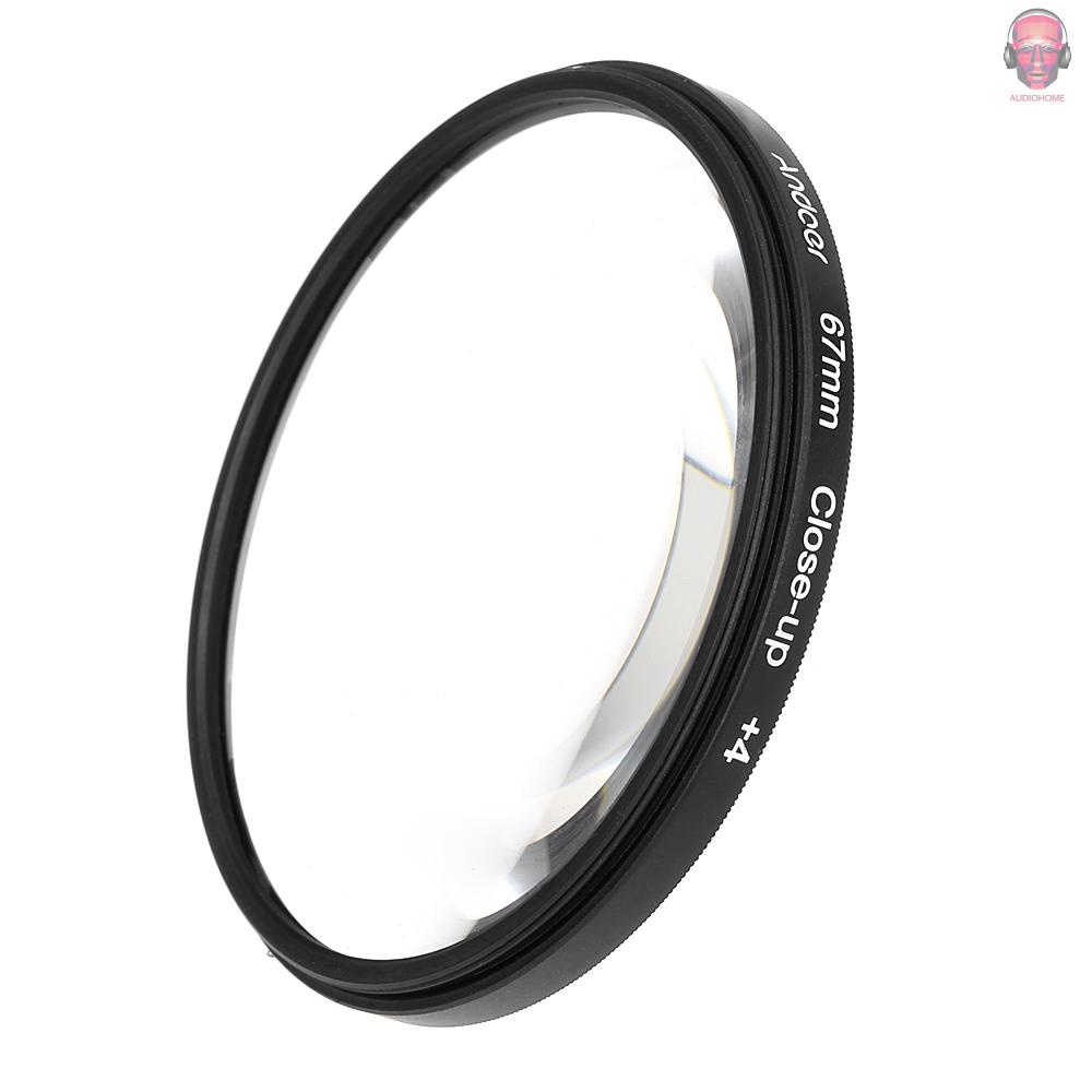 Mới Bộ Lọc Ống Kính Máy Ảnh Andoer 67mm Uv + Cpl + 4 + Star 8-point