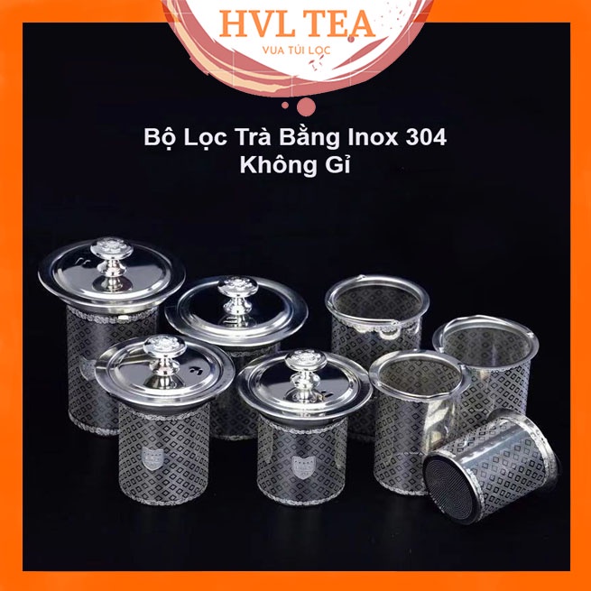 Bộ lọc trà bằng Inox 304 chuyên dụng cho ấm pha trà - HVL TEA