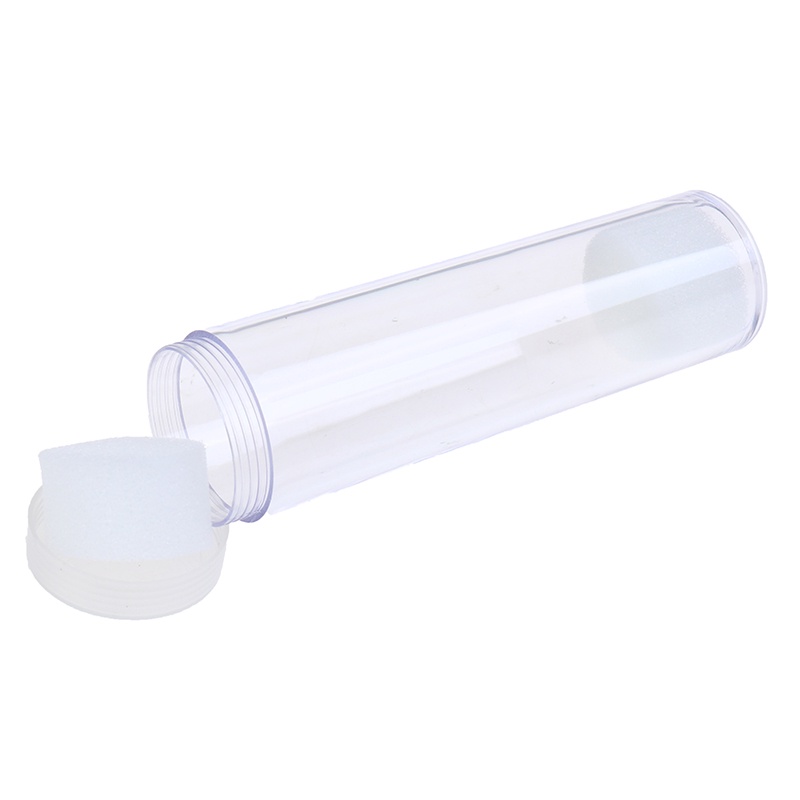 Bộ 2 Ống Nhựa Trong Suốt Đựng Tiền Xu Tiện Dụng