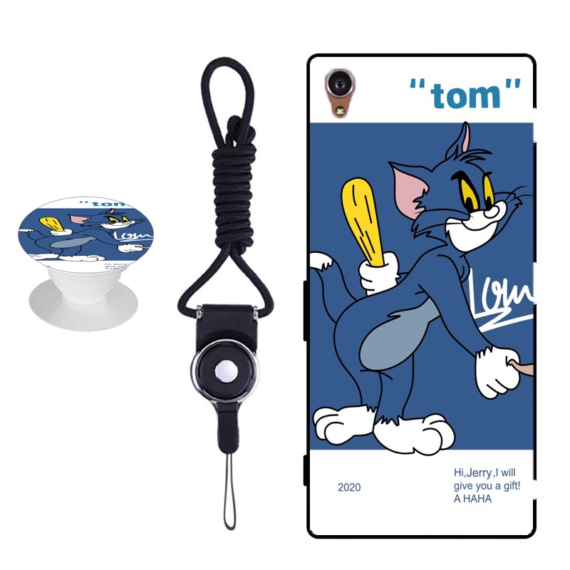 Ốp Điện Thoại Hình Tom & JERRY Cho 5.0 inch SONY Xperia XA/F3116/F3112/F3113/F3115