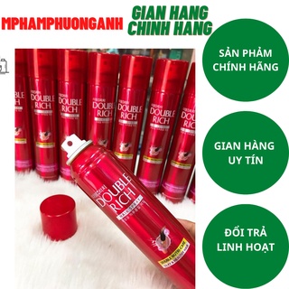 Keo giữ nếp tóc Double Rich Hair Spray