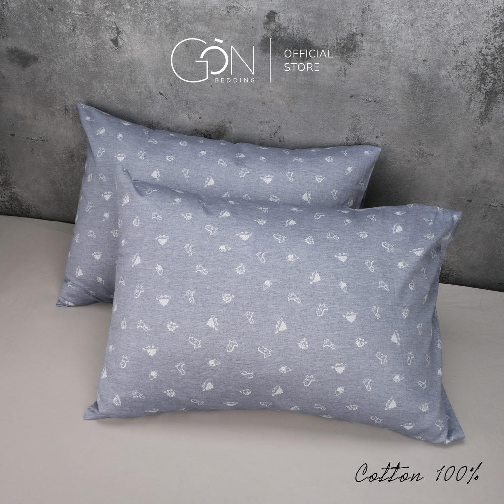 [Nhiều mẫu] 01 Vỏ Gối Nằm Gòn Bedding Cotton 100% Hàn Quốc 50x70 cm Họa Tiết Hoạt Hình | BigBuy360 - bigbuy360.vn