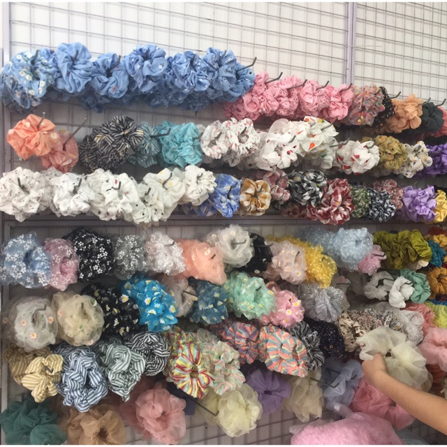 Cột tóc Scrunchie đồng giá 12k # bán hàng có tâm