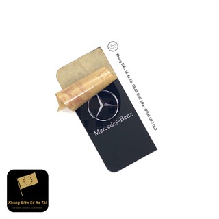 Logo Mercedes-Benz Cho Khung Biển Số Châu Âu Wurth
