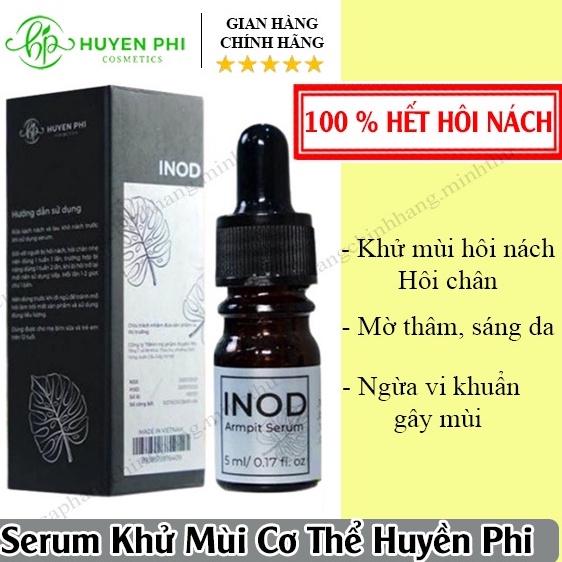 Serum Hôi Nách Huyền Phi INOD - Khử Hôi Nách Hôi Chân 100% hiệu quả ( CAM KẾT CHÍNH HÃNG )