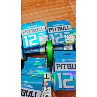 Dây dù PE pitbull X12 dài 150m độ bền cao, độ giãn thấp, tải cá lớn
