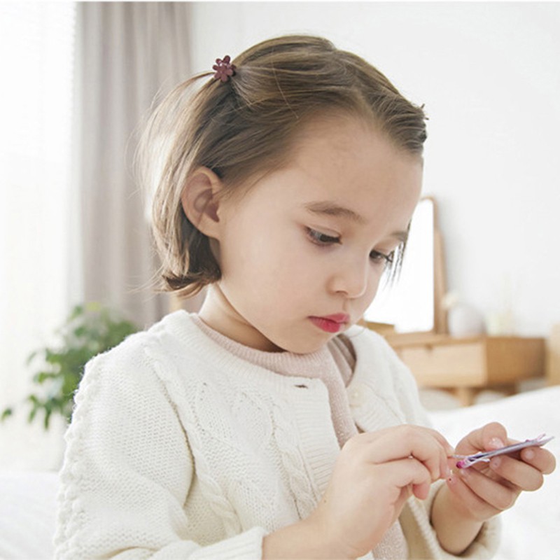 10 Kẹp Tóc Mini Thời Trang Hiện Đại Màu Ngẫu Nhiên
