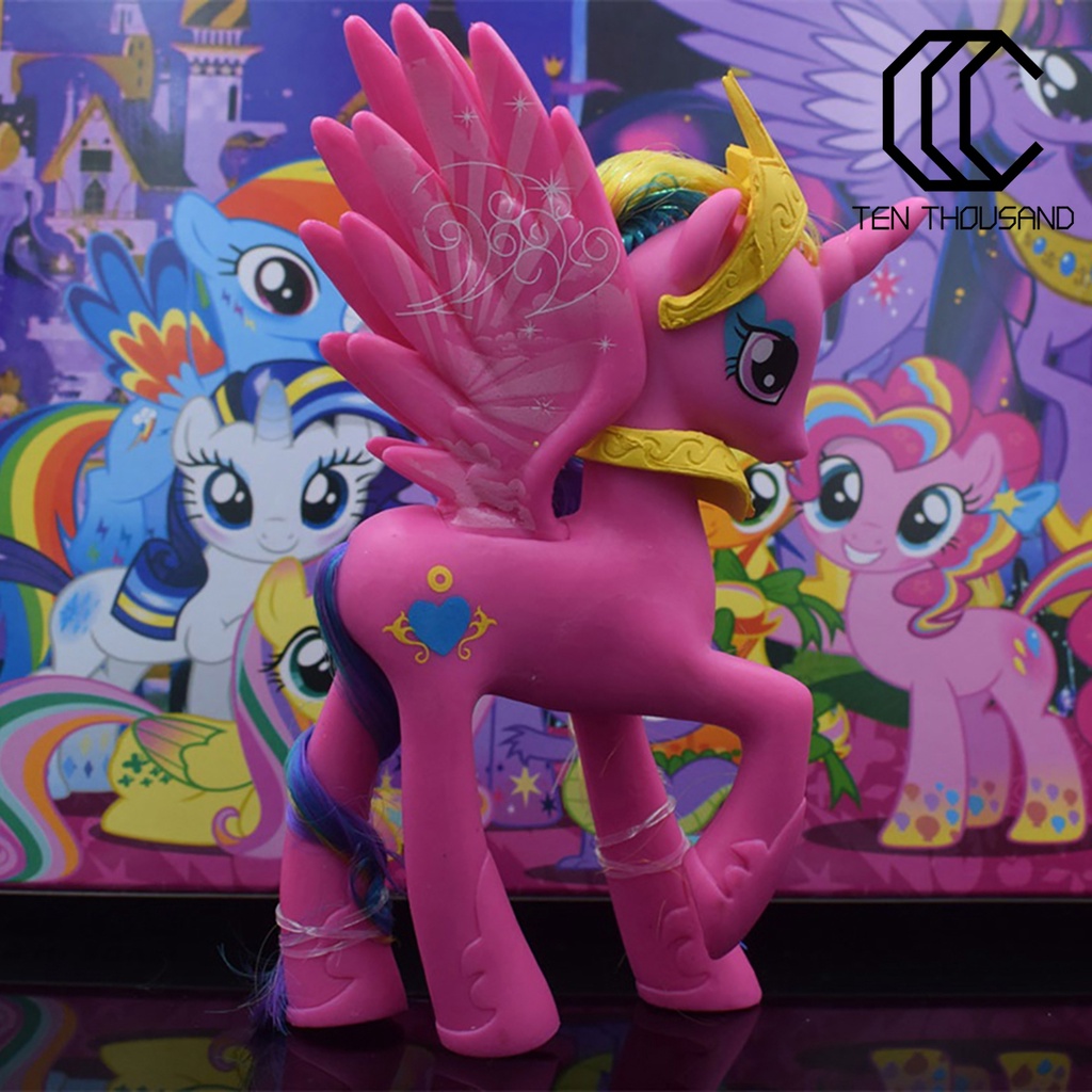✧Đồ Chơi Sưu Tầm Hình Ngựa Pony 14cm Bằng Nhựa PVC Dành Cho Bé