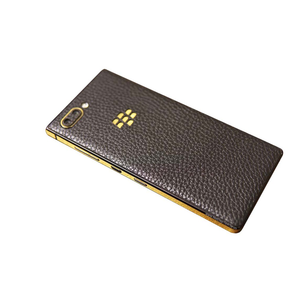 Ốp dán da điện thoai BlackBerry Key2 – Da bò thật 100% - chính hãng Nét Đẹp Tinh Tế