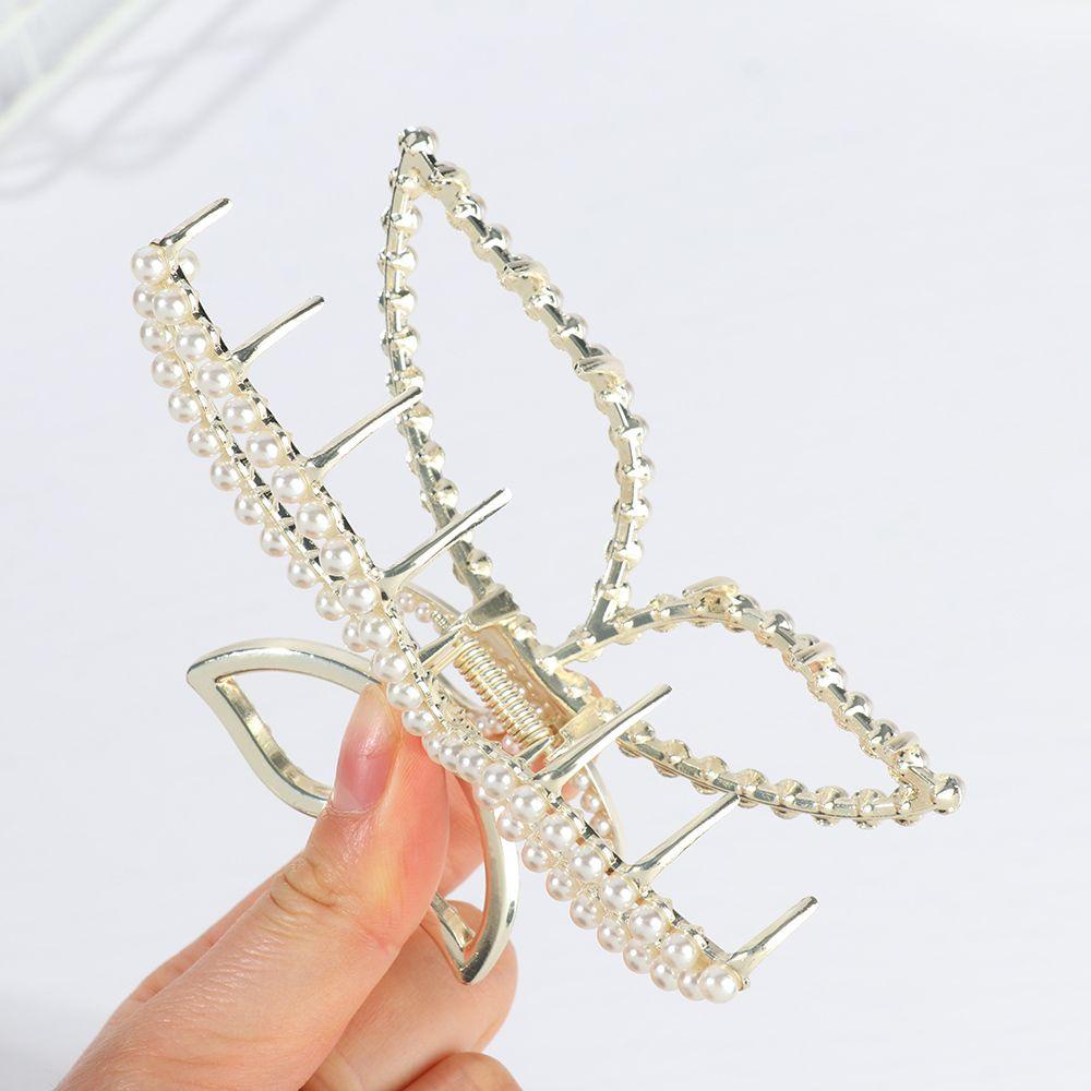 MIH Kẹp Tóc Trang Trí Hình Bướm Cho Nữ