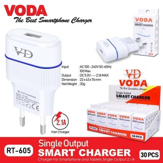 Ốp Củ Sạc Du Lịch Voda Rt605 1 Cổng Usb