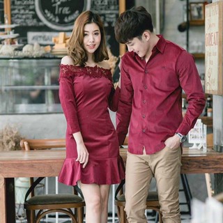Đồ đôi đẹp, Đồ đôi nam nữ váy nữ sơ mi nam Hàn Quốc
