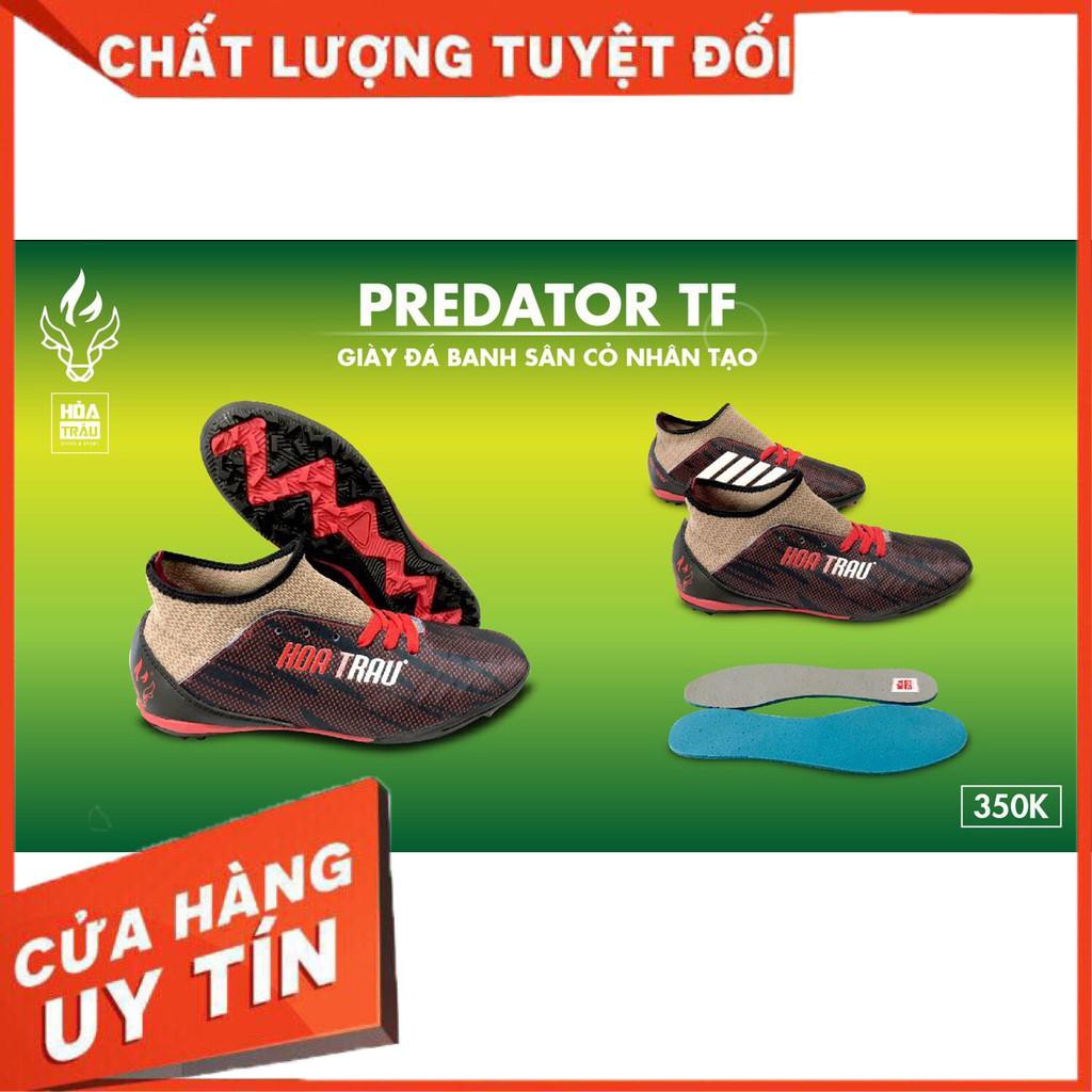 xiêu GIẦY Giày đá bóng cao cổ Hỏa Trâu - sân nhân tạo - đế cao su - bảo hành 1 năm - tặng túi rút XIÊU rẻ new